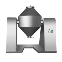 w-300 w type dry powder double cone vacuum mixer blender for dry granules